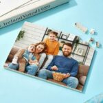 Wedding Gifts Personalized Building Brick Photo Block Square Shape - Image 4